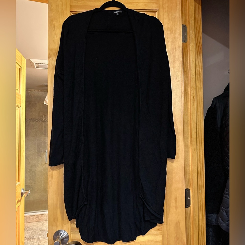 Express Black Knit Cardigan